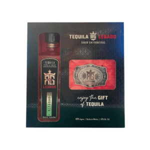 Rg Legado Reposado Gift Set w/ belt buckle 750 ml.